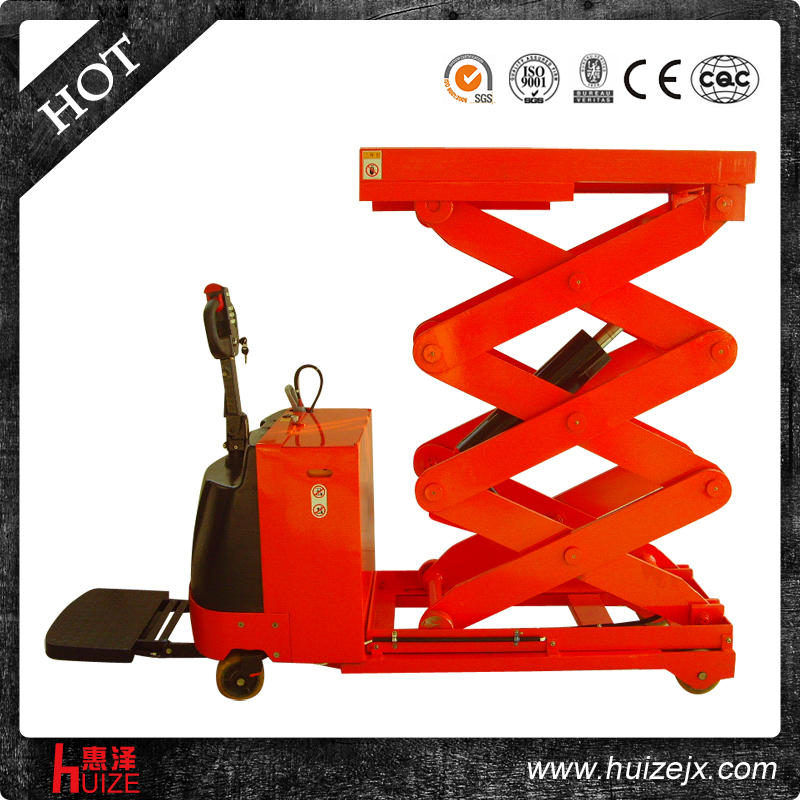 升降平臺式全電動搬運車 升降平臺式全電動搬運車