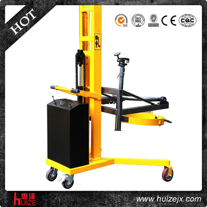 半電動油桶車（直角腿，夾鐵桶翻轉(zhuǎn)）2