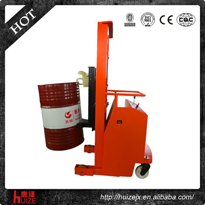 半電動(dòng)配重油桶車（無底腿，只堆垛，不翻轉(zhuǎn)）