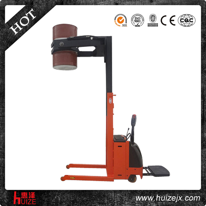 載重500kg全電動油桶車夾緊鐵桶 載重500kg全電動油桶車夾緊鐵桶